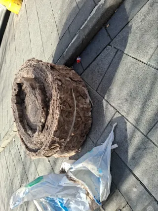 Rollo de lana de vidrio