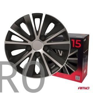 JUEGO 4 TAPACUBOS UNIVERSALES NUEVO 15