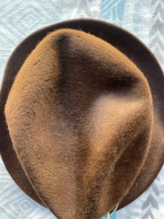 Sombrero Österreich Hut T56 Marrón Hecho a Mano