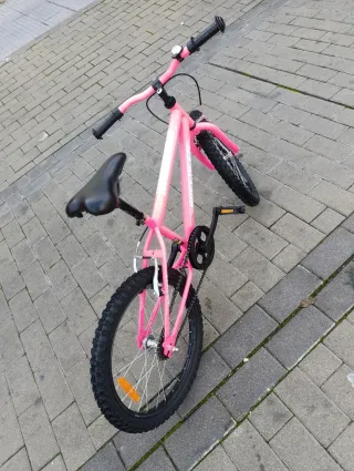 Bicicleta niña rosa 20 montaña