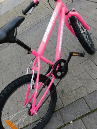 Bicicleta niña rosa 20 montaña