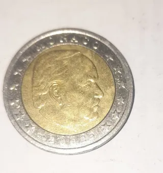 2 Euros Mónaco 2002