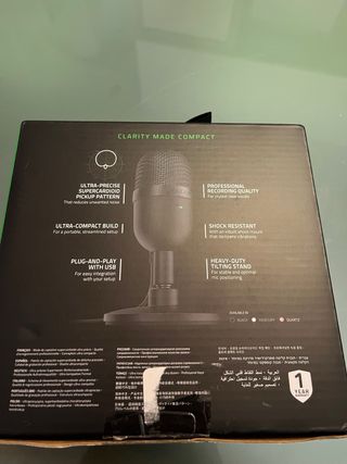 Microfono Razer Seiren Mini Nero
