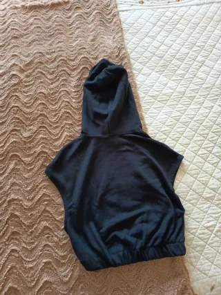 Sudadera crop top New York City