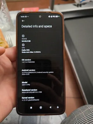 Xiaomi Poco M4 Pro Telefono con Custodia Protettiva