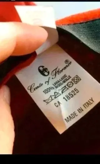 Gorro Berretto in lana rosso