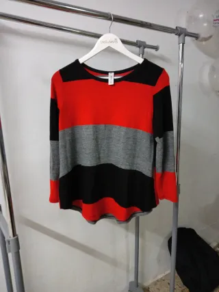 Blusa Mystyle Tricolor Talla L