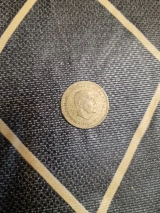 Moneda de colección Franco 1966