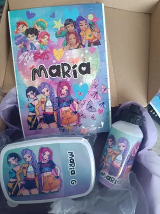 Caja Kpop Guerreras personalizadas