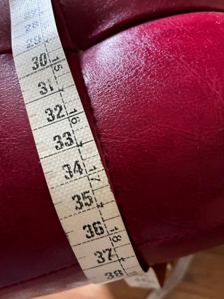 Juego de 2 Puf Cubo Polipiel Rojo(o individual tb)