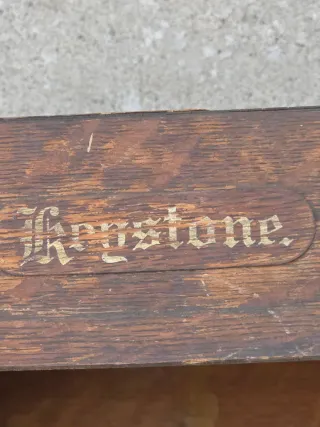 Muy dificil tapa máquina escribir Keystone