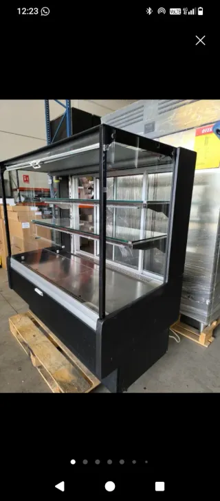 Expositor refrigerado cristal