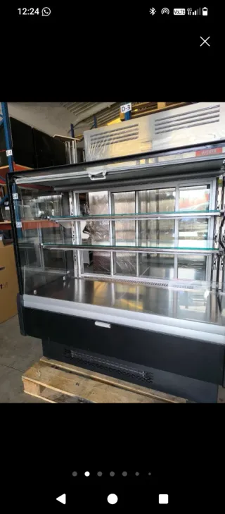 Expositor refrigerado cristal