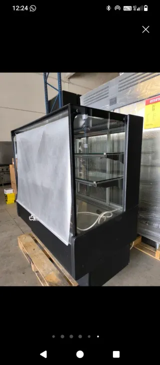 Expositor refrigerado cristal