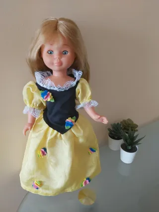 Vestido Blancanieves Muñeca