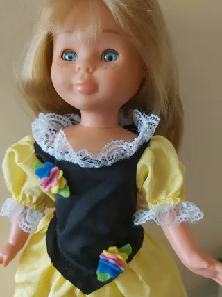 Vestido Blancanieves Muñeca