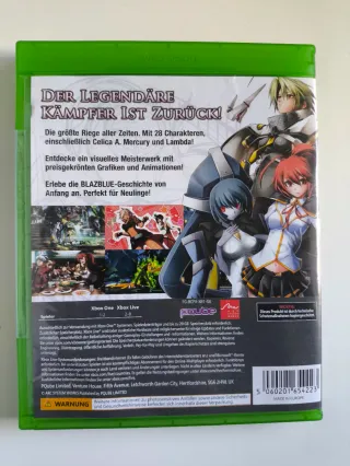 Juego BlazBlue Chronophantasma Extend Xbox One pal