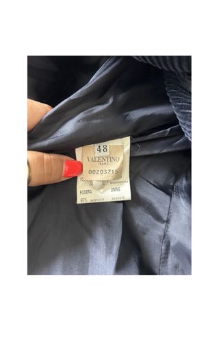 Giacca Valentino Jeans vintage nera