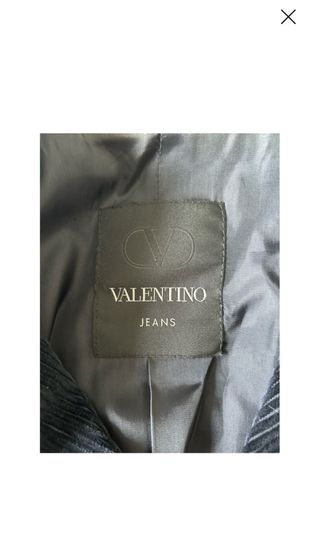 Giacca Valentino Jeans vintage nera