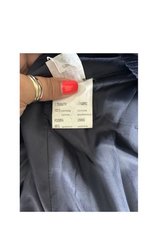 Giacca Valentino Jeans vintage nera