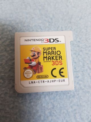 Super Mario Maker 3DS Nintendo Juego