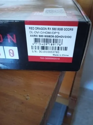 Tarjeta Gráfica PowerColor RX 580 8GB