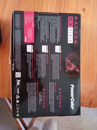 Tarjeta Gráfica PowerColor RX 580 8GB