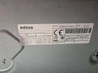 Cocina de gas Edesa 4 fuegos