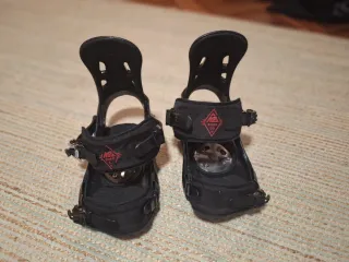 Fijaciones Snowboard K2 Negras Talla M