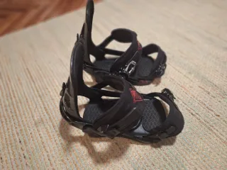 Fijaciones Snowboard K2 Negras Talla M