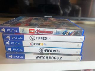 PS4 (PlayStation 4) Juegos: FIFA, LEGO, Watch Dogs