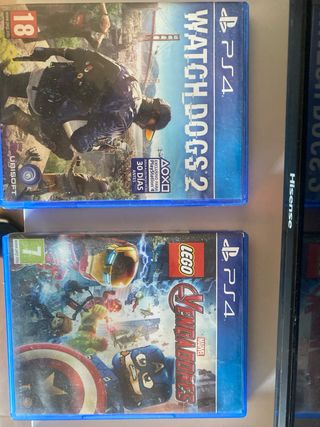 PS4 (PlayStation 4) Juegos: FIFA, LEGO, Watch Dogs