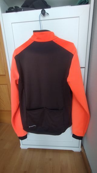 Maillot Ciclismo Btwin Naranja Talla M