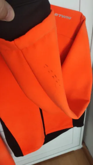 Maillot Ciclismo Btwin Naranja Talla M