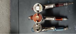 Pistolas Devilbiss y Sagola Chapista pintor