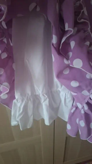 Traje Flamenca Niña Lunares