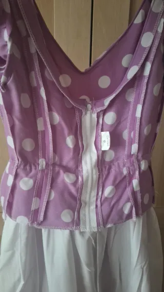 Traje Flamenca Niña Lunares