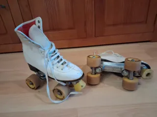 Patines de Ruedas Blancos