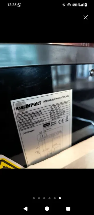 Vitrina expositora refrigerada