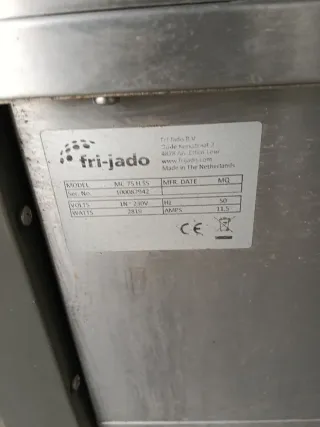 Vitrina Caliente Refrigerada