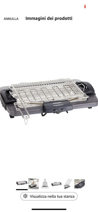 De'Longhi BQ80 Barbecue Elettrico