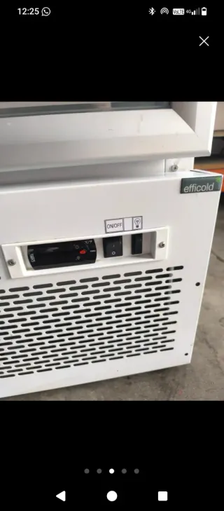 Expositor nevera cristal