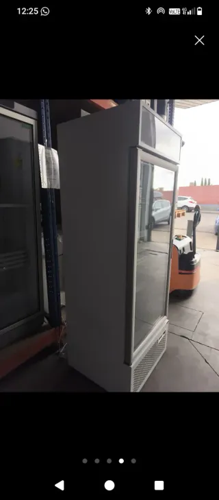 Expositor nevera cristal