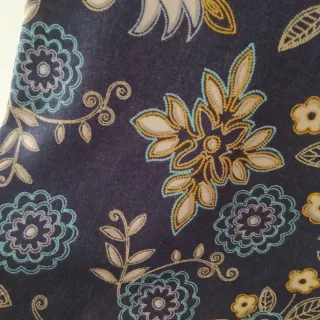 Vestido estampado floral azul