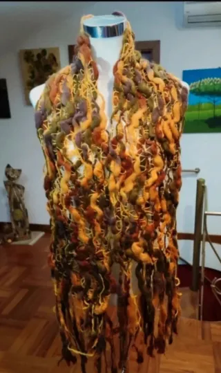 Sciarpa donna fatta a mano