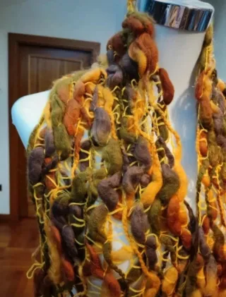 Sciarpa donna fatta a mano