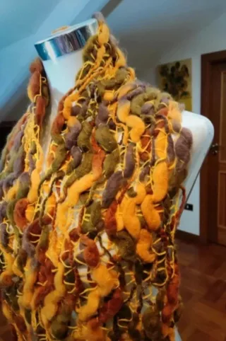 Sciarpa donna fatta a mano