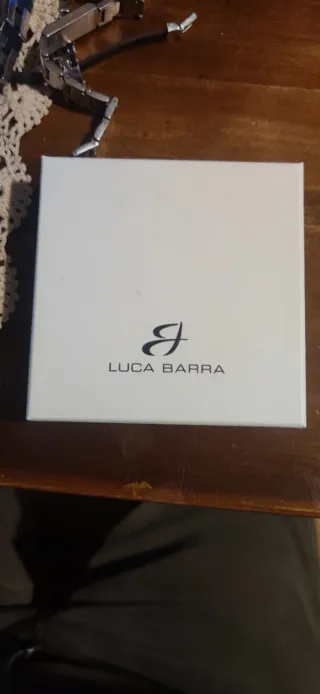 Luca Barra collana uomo con perle