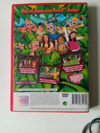 Buzz Junior! Locura en la Jungla + Pulsadores PS2