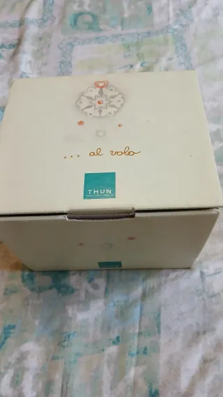 Thun Tazza Cappuccino FIL ROUGE Novità Natale 2011